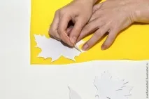 Осінні листочки з фоамірану фоамірану