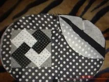 Запропонований у статті пошиття косметички в техніці печворк, легкий варіант виготовлення виробу статті