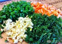 Рецепт Яловичина тушкована, з овочами заправлена лечо лечо