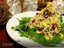 Салат - Під горілку - з яловичиною та маринованими огірками яловичиною