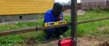 Зварні паркани для дачі з прутка за кресленнями та розрахунками кресленнями