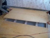 Укладання фанери на дошки дерев’яні відеоурок фанери