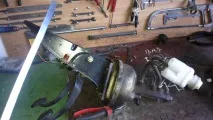Установка ГТЦ та вузла педалі від класики на Луаз луаз