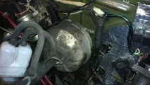 Установка ГТЦ та вузла педалі від класики на Луаз установка