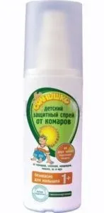 Аерозоль від комарів та мошок для дітей (кращий спрей) мошок