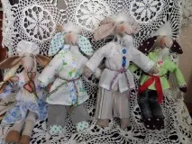 Викройка кози Тільда м’яка іграшка з тканини своїми руками з відео іграшка