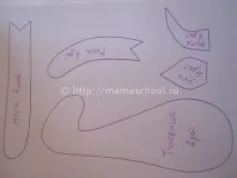 Викройка кози Тільда м’яка іграшка з тканини своїми руками з відео тільда