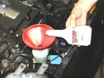 Заміна олії в ГУРі на Honda honda