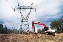Земляні роботи на ПЛ підніжників