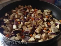 Смажені баклажани з імбиром та часником баклажани