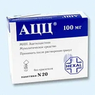 АЦЦ інструкція із застосування, аналоги, склад, показання склад
