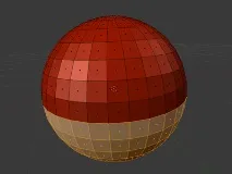 3D Blender Декілька матеріалів у 3D Blender blender