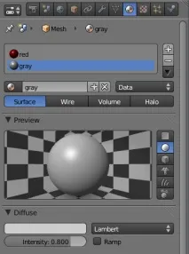 3D Blender Декілька матеріалів у 3D Blender декілька