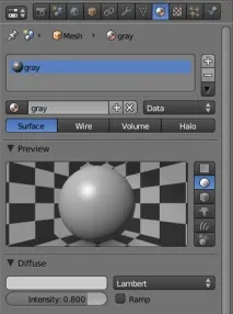3D Blender Декілька матеріалів у 3D Blender матеріалів
