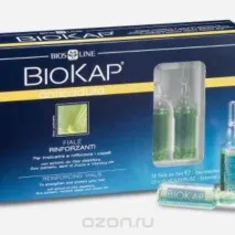 BioKap Засіб для зміцнення та захисту волосся від випадання в ампулах, 12 х 7 мл. випадання