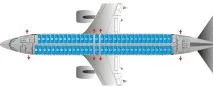 Боїнг 737-800 схема салону - найкращі місця салону