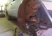 Щось Koni мені трапилися вибагливі або Заміна передніх стояків SsangYong Actyon Sports заміна