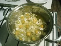 Чистий лід з ромашки для очей очей