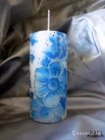 Декорування свічок, Зроби Сам ложка