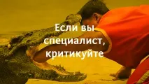 Два принципи здорової критики критики