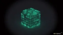 Флуоресцентний неокуб магазину