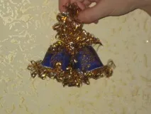 Як зробити новорічні дзвіночки цього
