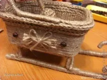 Як зробити санки для ляльки, Як зробити санки для ляльки, рукоділля, в’язання, зробити