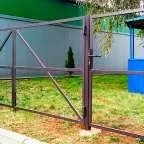 Хвіртка з профнастилу своїми руками повна інструкція своїми