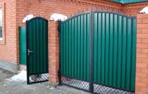 Хвіртка з профнастилу своїми руками повна інструкція повна