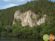 Камінь Єрмак на річці Силва камінь