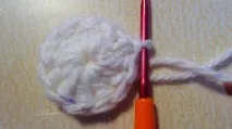 Килимок - СОНЯШКО - в техніці накладання (overlay crochet) килимок