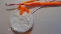 Килимок - СОНЯШКО - в техніці накладання (overlay crochet) соняшко