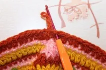 Килимок - СОНЯШКО - в техніці накладання (overlay crochet) техніці