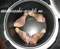 Курячі гомілки в мультиварці рецепт приготування мультиварці