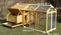 Курник своїми руками на 5 курей курника