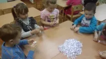 Майстер-клас зі створення об’ємного сніговика в техніці модульного орігамі ємного