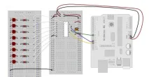 Багато виходів за допомогою зсувного регістру 74HC595, Апаратна платформа Arduino регістру