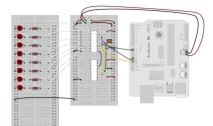 Багато виходів за допомогою зсувного регістру 74HC595, Апаратна платформа Arduino допомогою