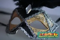 Новорічні маски своїми руками маски
