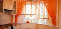 Помаранчеві штори на кухню фото з ідеями для натхнення натхнення
