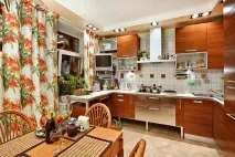 Помаранчеві штори на кухню фото з ідеями для натхнення кухню