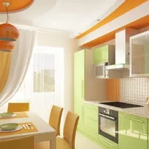 Помаранчеві штори на кухню фото з ідеями для натхнення ідеями