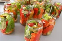 Перець солодкий консервований часточками консервований