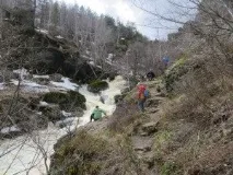 Першотравнева поїздка на Гадельшу - водоспад у всій красі, Біля багаття першотравнева