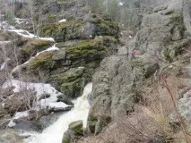 Першотравнева поїздка на Гадельшу - водоспад у всій красі, Біля багаття поїздка