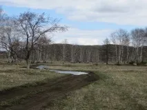 Першотравнева поїздка на Гадельшу - водоспад у всій красі, Біля багаття водоспад