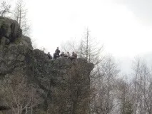 Першотравнева поїздка на Гадельшу - водоспад у всій красі, Біля багаття першотравнева