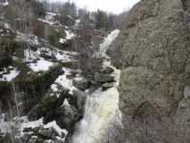 Першотравнева поїздка на Гадельшу - водоспад у всій красі, Біля багаття всій