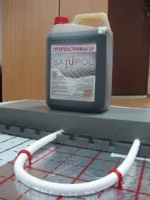 Пластифікатор для теплої підлоги, що це таке і як з ним працювати таке