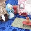 Виробництво «Бабуся Загадушка» в техніці ляльки з капронових колготок бабуся